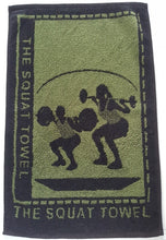 Load image into Gallery viewer, Army Green Squat Towel (Plus)