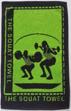 Load image into Gallery viewer, Lime Green Squat Towel (Plus)