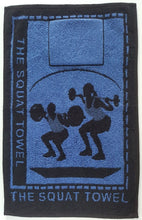 Load image into Gallery viewer, Blue Squat Towel (Padded)
