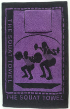 Load image into Gallery viewer, Purple Squat Towel (Padded)