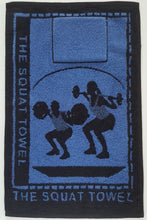Load image into Gallery viewer, Blue Squat Towel (Padded Plus)