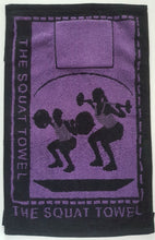 Load image into Gallery viewer, Purple Squat Towel (Padded Plus)