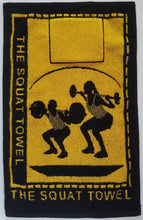 Load image into Gallery viewer, Yellow Squat Towel (Padded Plus)
