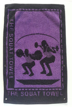 Load image into Gallery viewer, Purple Squat Towel (Snaps)