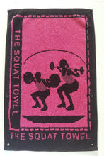 Load image into Gallery viewer, Hot Pink Squat Towel (Snaps)
