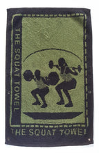 Load image into Gallery viewer, Army Green Squat Towel (Snaps)