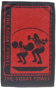 Red Squat Towel (Basic)