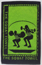 Load image into Gallery viewer, Lime Green Squat Towel (Basic)