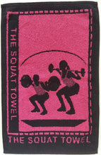 Load image into Gallery viewer, Hot Pink Squat Towel (Basic)