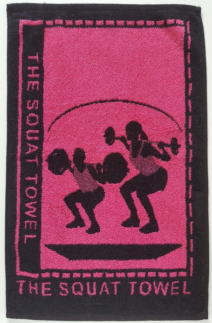 Hot Pink Squat Towel (Plus)