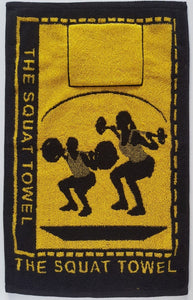 Yellow Squat Towel (Padded)