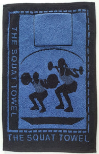 Blue Squat Towel (Padded)