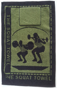 Army Green Squat Towel (Padded)