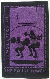 Purple Squat Towel (Padded)
