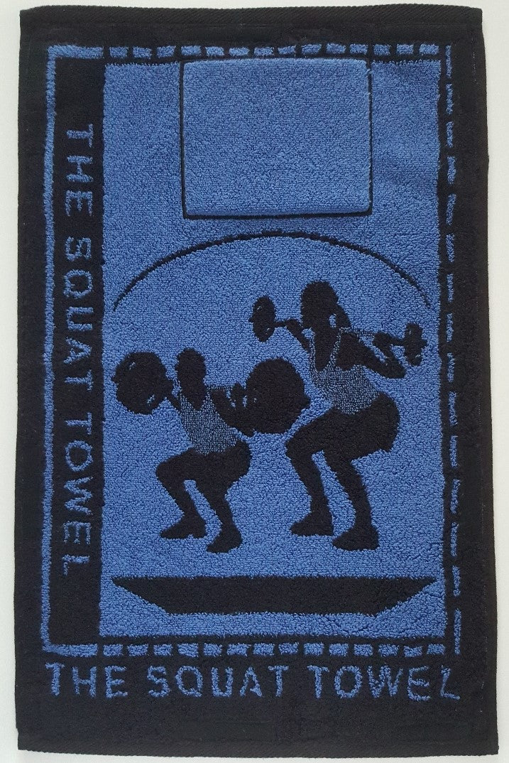 Blue Squat Towel (Padded Plus)