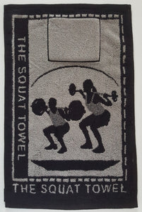 Gray Squat Towel (Padded Plus)