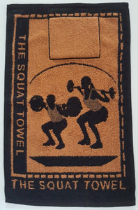 Rust Squat Towel (Padded Plus)