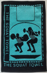 Turquoise Squat Towel (Padded Plus)