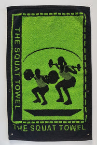 Lime Green Squat Towel (Snaps)