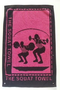 Hot Pink Squat Towel (Snaps)